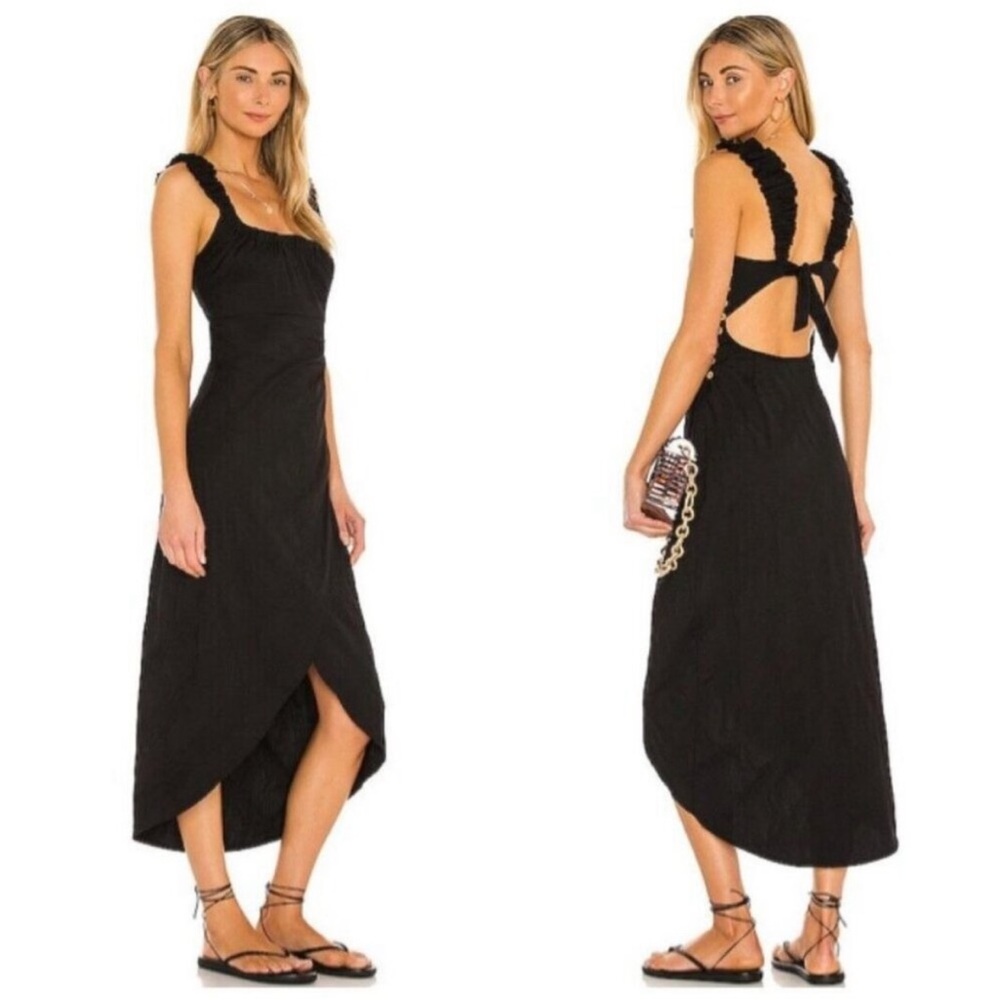 Free people At Dusk Midi dress NWT SZ LG